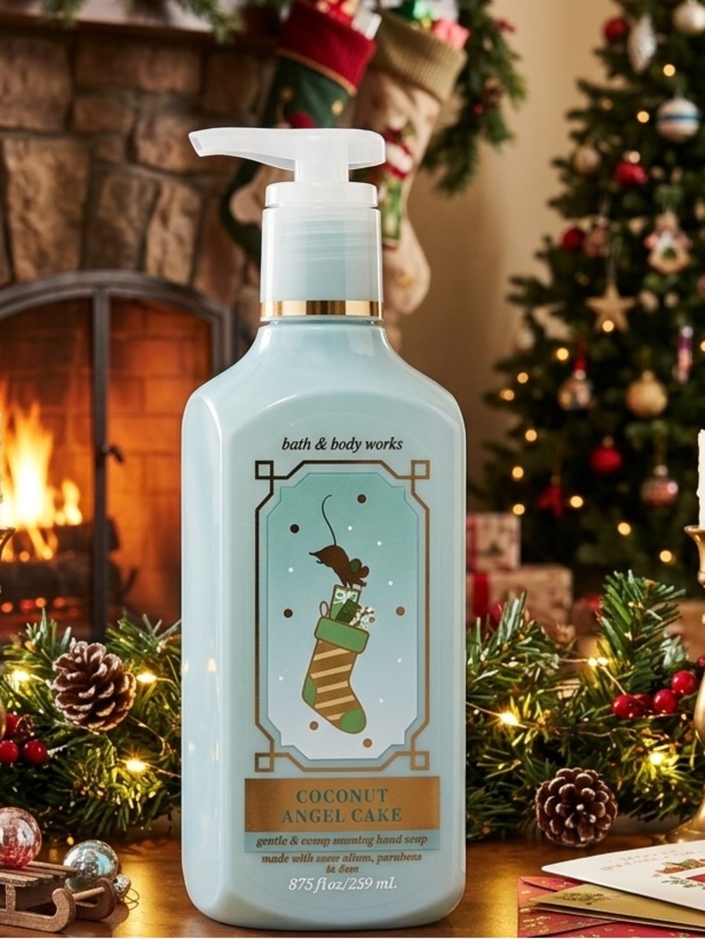 Bath & Body Works Coconut Angel Cake Foaming Hand Soap 🧼